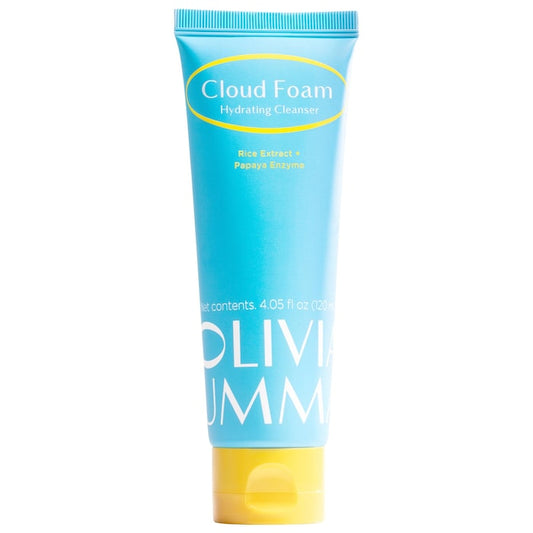 OLIVIAUMMA | Cloud Foam Brightening and Hydrating Face Cleanser with Rice Bran and Apricot Seed Powder