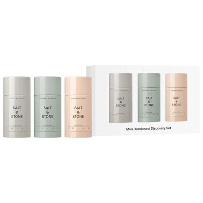 Salt & Stone | Mini Deodorant Discovery Gift Set
