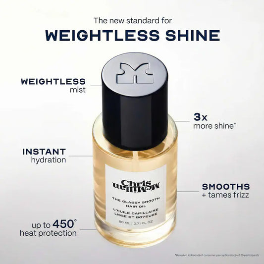 Chris McMillan | The Lightweight Glassy Hair Oil Mist for Shine