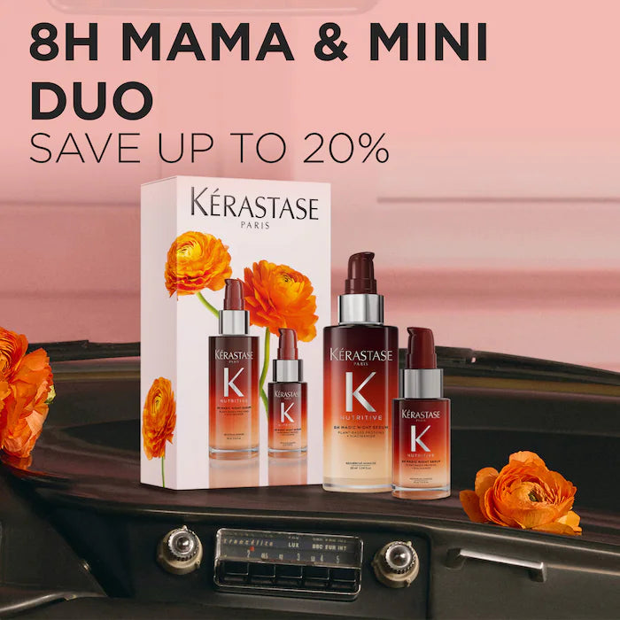 Kerastase | 8H Magic Night Serum Hair Gift Set for Dry Hair