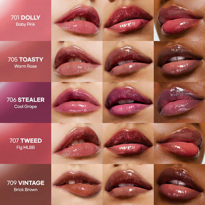 Laka | Fruity Lip Glotioner Hydrating High Shine Lip Gloss Serum