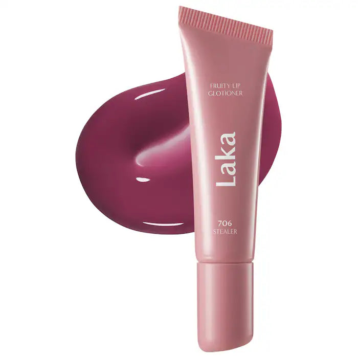 Laka | Fruity Lip Glotioner Hydrating High Shine Lip Gloss Serum