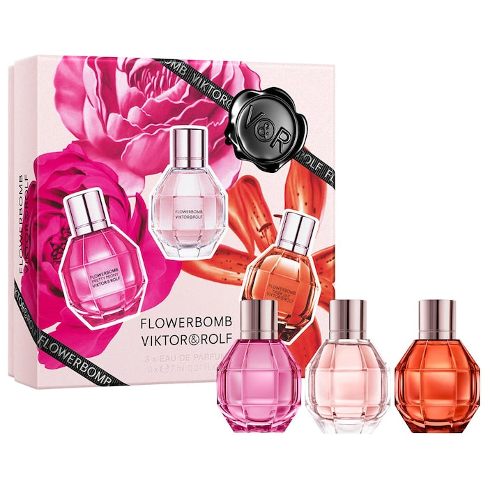 Viktor&Rolf | Mini Flowerbomb Perfume Trio Set