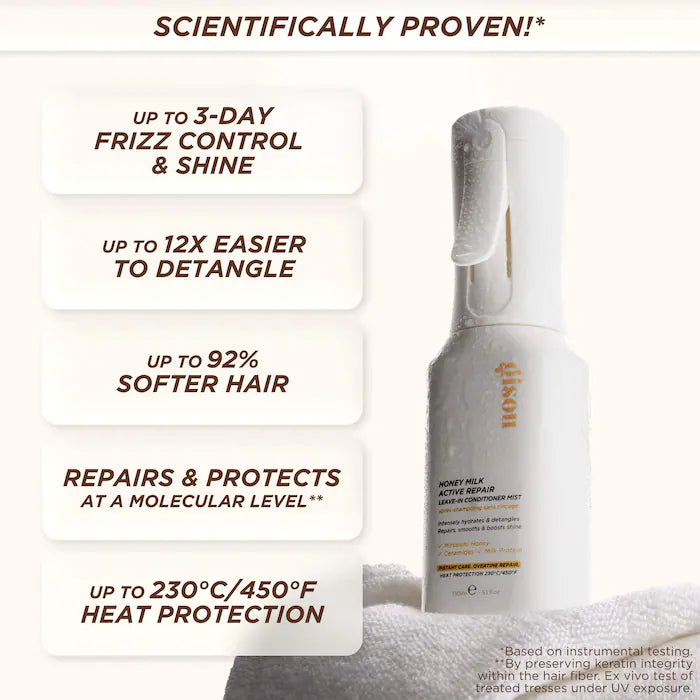 Gisou | Honey Milk Active Repair Leave In Conditioner Mist