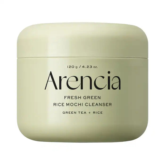 Arencia | Fresh Green Rice Mochi Foaming Cleanser with Green Tea and Tea Tree for Acne-Prone Skin