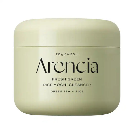 Arencia | Fresh Green Rice Mochi Foaming Cleanser with Green Tea and Tea Tree for Acne-Prone Skin
