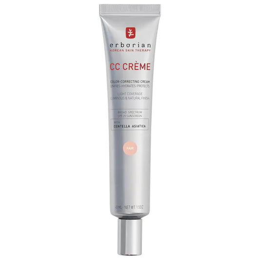Erborian | CC Cream Color-Corrector for Natural Luminous Finish with Korean Centella Asiatica Extract