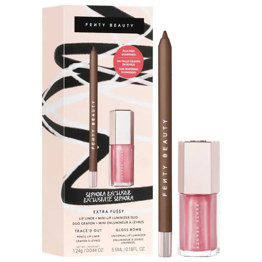 Fenty Beauty by Rihanna | Extra Fu$$y Lip Liner + Mini Lip Luminizer Duo