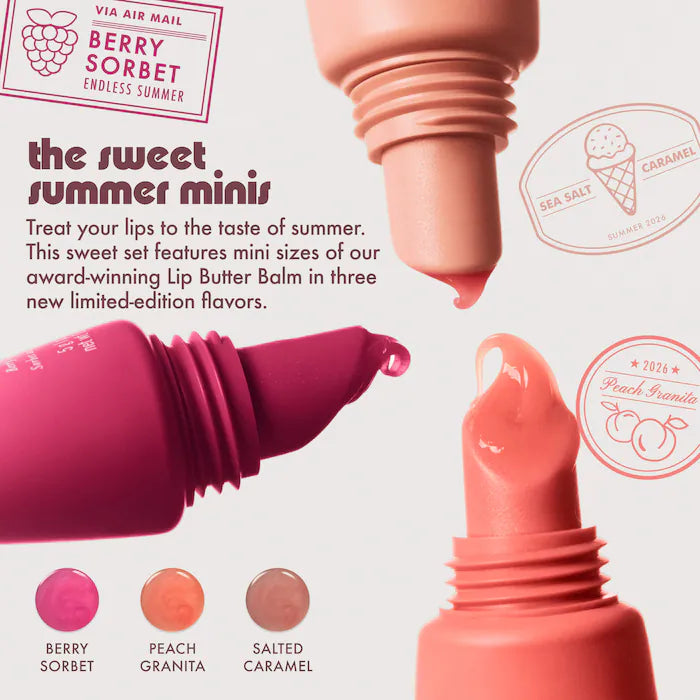 Summer Fridays | The Sweet Summer Minis Lip Butter Balm Trio Set