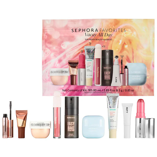 Sephora Favorites | Vacay All Day Makeup and Skincare Value Set