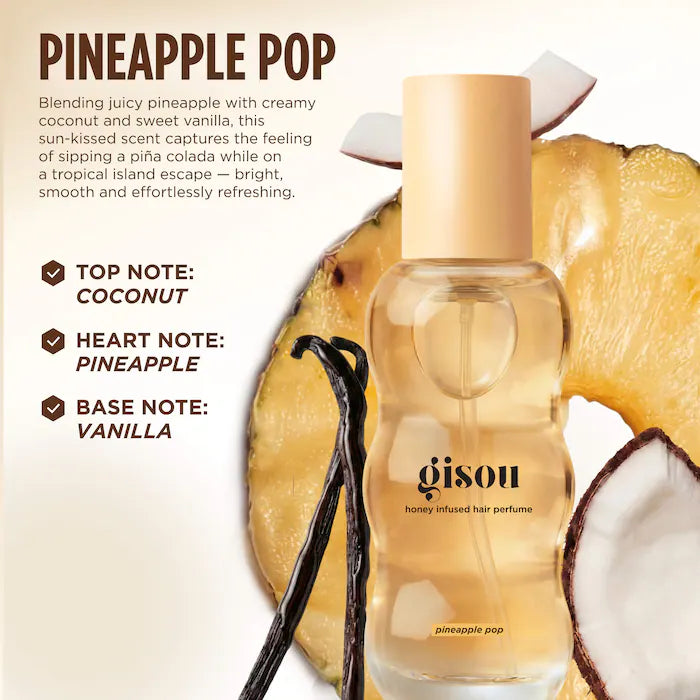 Gisou | Mini Pineapple Honey Infused Hair Perfume