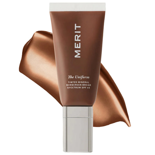 MERIT | The Uniform™ Tinted Mineral Sunscreen Broad Spectrum SPF 45