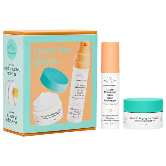 Drunk Elephant | Trust The Pros: Mini Brighten & Firm Gift Set