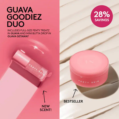 Fenty Beauty by Rihanna |Guava Goodiez - Guava Lip + Mini Butta Drop Set
