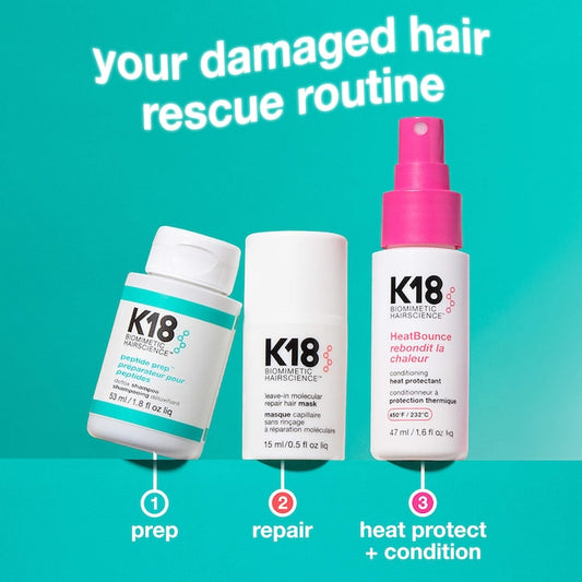 K18 Biomimetic | Damaged Hair Rescue Minis Gift Set