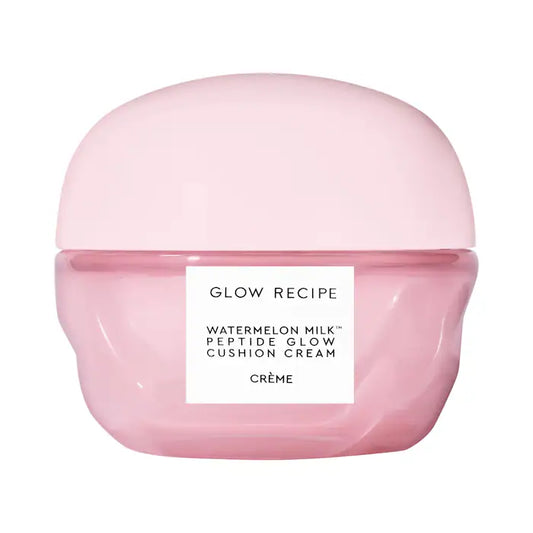Glow Recipe | Watermelon Milk Peptide Cushion Cream™ Refillable Moisturizer for Dry Skin & Barrier Support