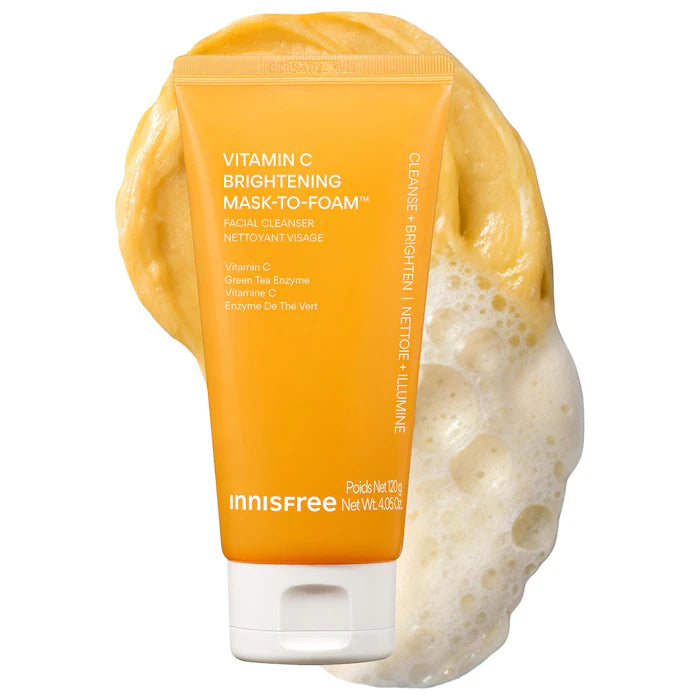 innisfree | Vitamin C Brightening Daily Korean Mask-to-Foam™ Cleanser
