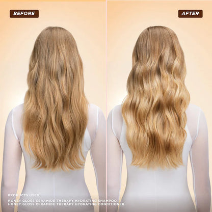 Gisou | Honey Gloss Ceramide Therapy Hydrating Shampoo & Conditioner Duo