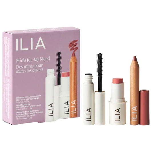 ILIA | Minis for Any Mood Eye, Cheek, and Lip Set