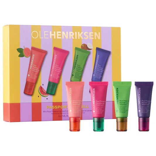 OLEHENRIKSEN | Passport to Chill Mini Pout Preserve Peptide Lip Set