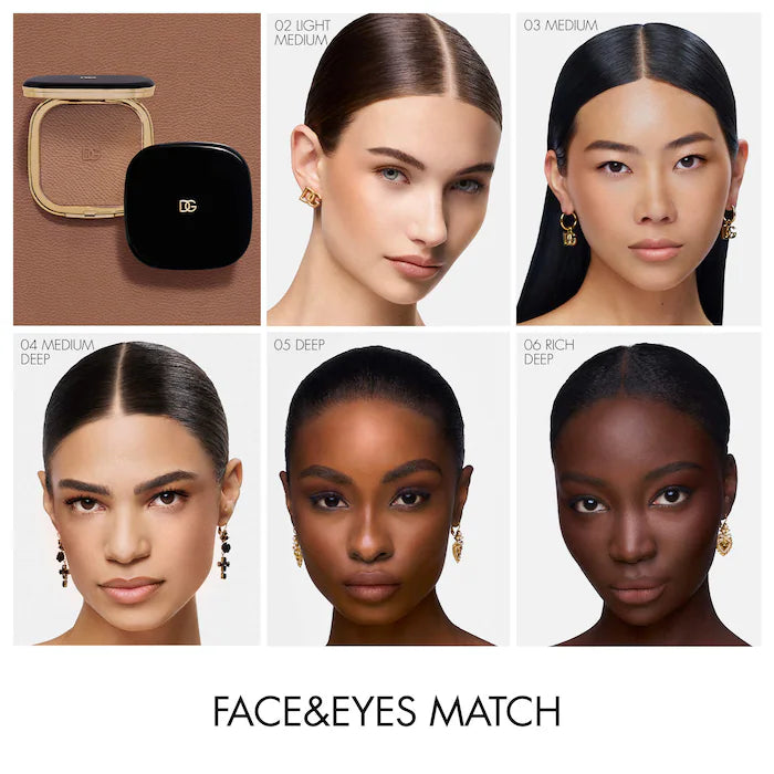 Dolce & Gabbana | Face&Eyes Match Long-Lasting Natural Powder Bronzer with Italian Grape