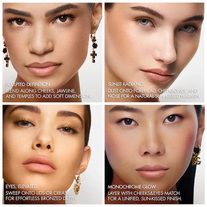 Dolce & Gabbana | Face&Eyes Match Long-Lasting Natural Powder Bronzer with Italian Grape