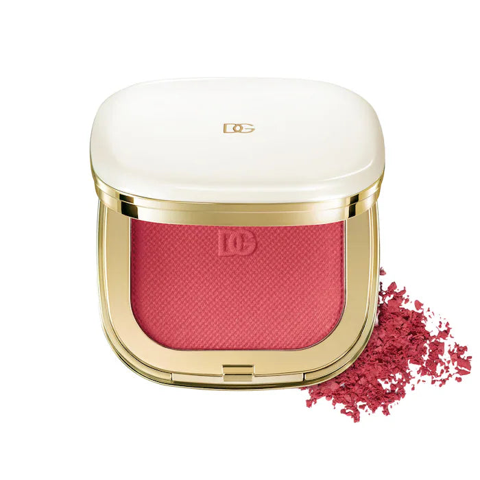 Dolce & Gabbana | Cheeks&Eyes Match Long-Lasting Powder Blush with Italian Raspberry