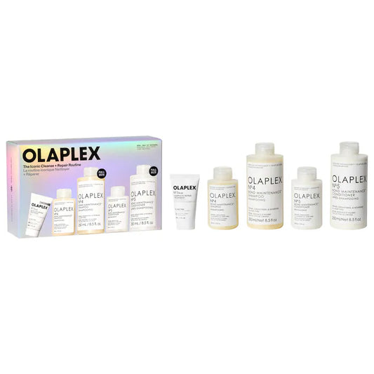 Olaplex | The Iconic Treatment, Shampoo & Conditioner, & Hair Repair Routine Set