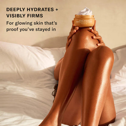 Josie Maran | ...In Bed (Whipped Vanilla Milk + Cashmere Musk) - Whipped Argan Oil Refilllable Body Butter Jar