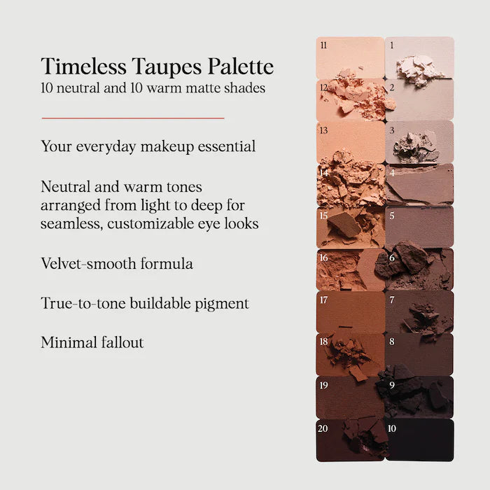 HUNG VANNGO BEAUTY | Timeless Taupes Color Story Eyeshadow Palette