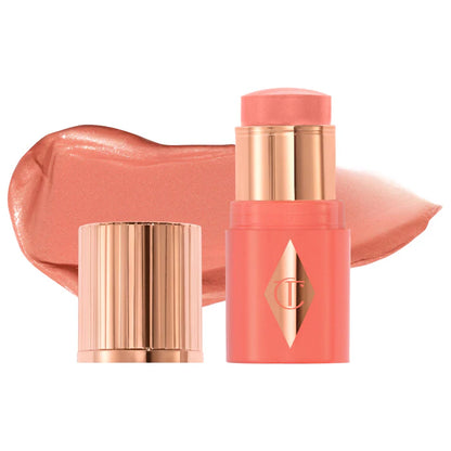 Charlotte Tilbury | Unreal Lip + Cheek Glow Blush Stick with Hyaluronic Acid