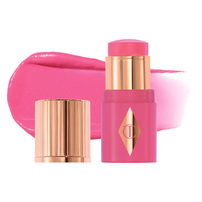 Charlotte Tilbury | Unreal Lip + Cheek Glow Blush Stick with Hyaluronic Acid