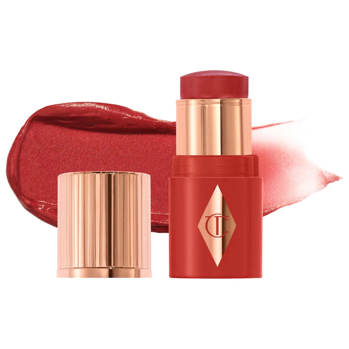 Charlotte Tilbury | Unreal Lip + Cheek Glow Blush Stick with Hyaluronic Acid