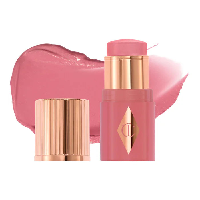 Charlotte Tilbury | Unreal Lip + Cheek Glow Blush Stick with Hyaluronic Acid