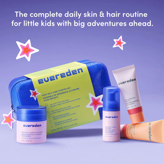 Evereden | Kids Skin & Hair Starter Set for Sensitive Skin