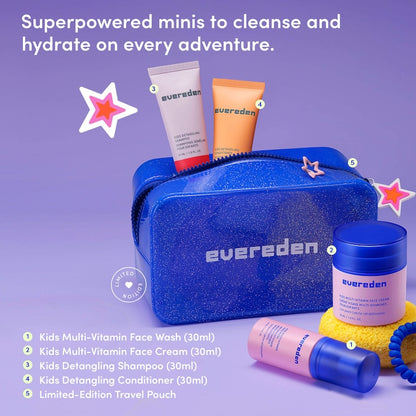 Evereden | Kids Skin & Hair Starter Set for Sensitive Skin