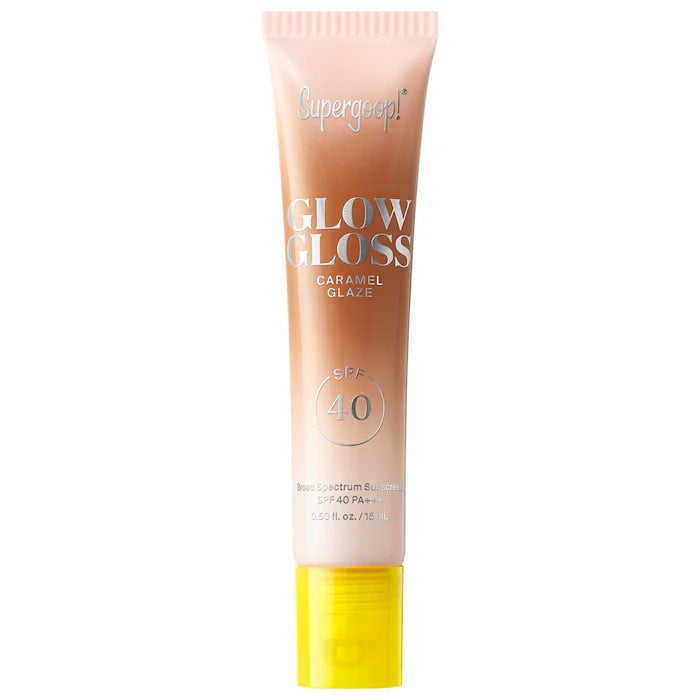 Supergoop | Glow Gloss SPF 40 Lip Balm with Peptides and Shea Butter