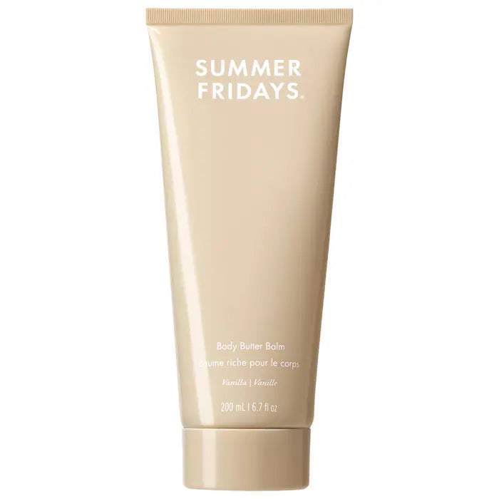Summer Fridays | Body Butter Balm - Rich Body Cream with Hyaluronic Acid
