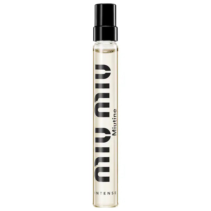 Miu Miu | Miutine Intense Eau de Parfum with Blackberry and Bourbon Vanilla Travel Spray