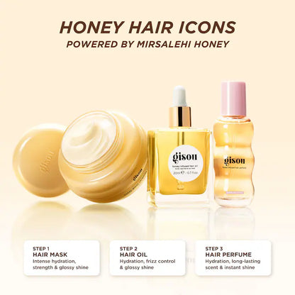 Gisou | Honey Hair Icons Set