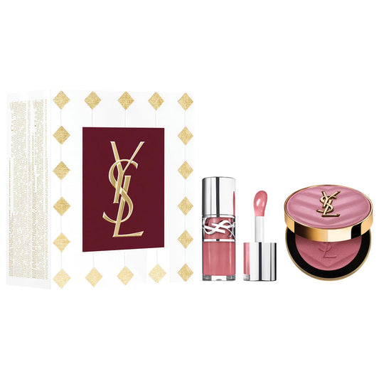 Yves Saint Laurent | YSL Iconic Pink Lip Gloss & Blush Gift Set