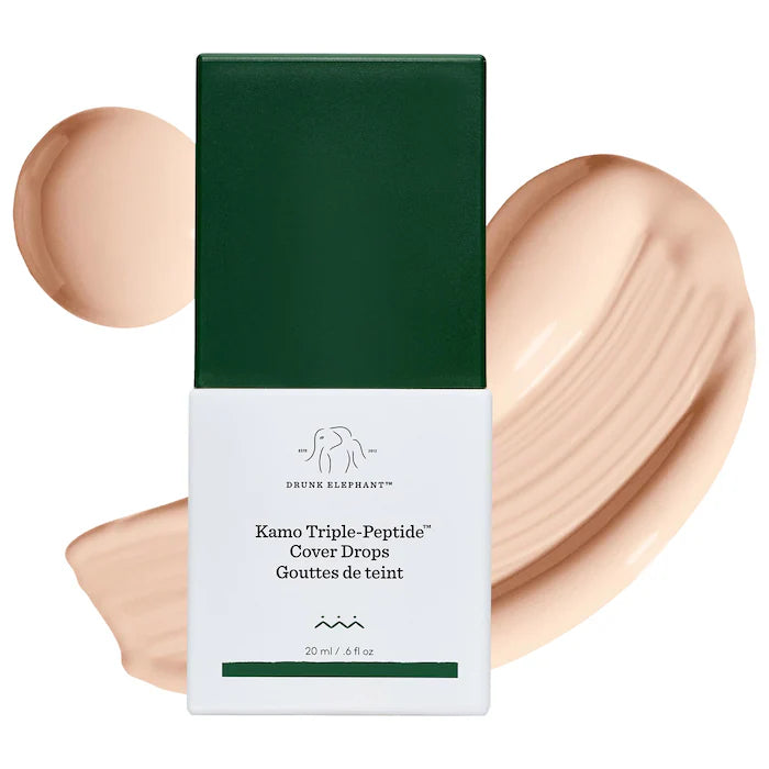 Drunk Elephant | Kamo Triple-Peptide Multi-Use Serum Foundation