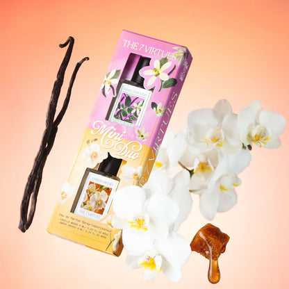 The 7 Virtues | Mini Amber Orchid & Vanilla Woods Eau de Parfum Duo Gift Set
