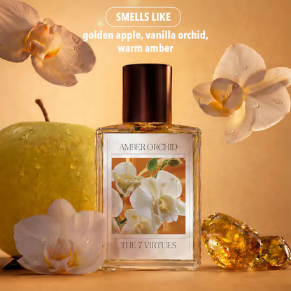 The 7 Virtues | Mini Amber Orchid & Vanilla Woods Eau de Parfum Duo Gift Set