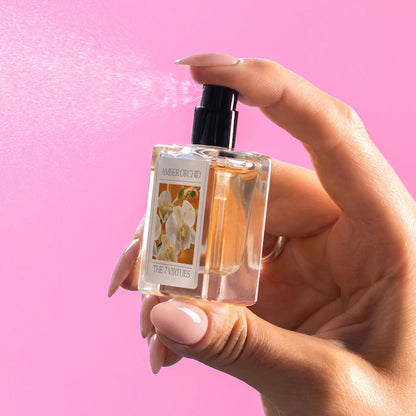 The 7 Virtues | Mini Amber Orchid & Vanilla Woods Eau de Parfum Duo Gift Set