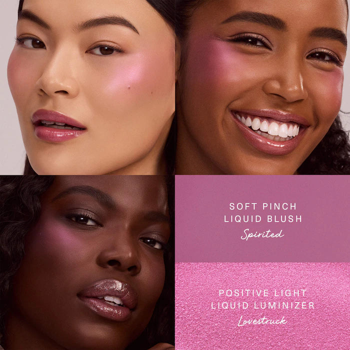 Rare Beauty | Violet Faves Mini Cheek and Lip Trio Makeup Gift Set