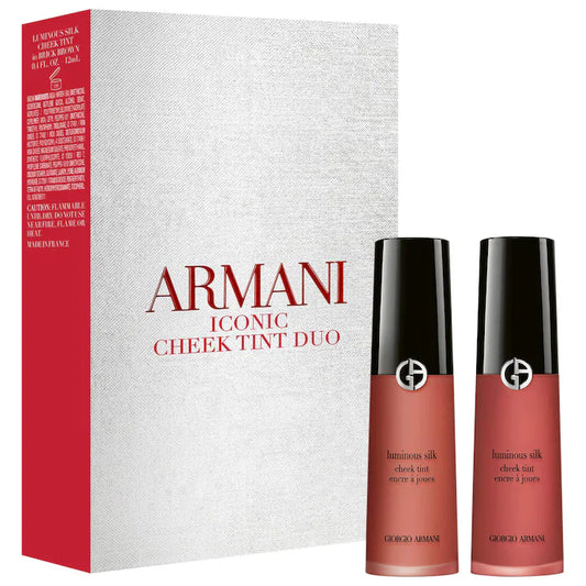 Armani Beauty | Warm & Toasty Cheek Tint Longwear Liquid Blush Duo