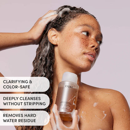 OUAI | Detox Clarifying Shampoo + Bond Repair Balm Hair Mask Gift Set