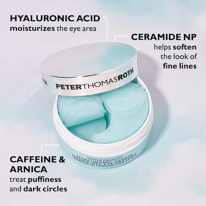 Peter Thomas Roth | Full-Size Eye Mask Trio 3-Piece Gift Set for Dryness, Fine Lines and Puffiness
