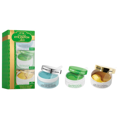 Peter Thomas Roth | Full-Size Eye Mask Trio 3-Piece Gift Set for Dryness, Fine Lines and Puffiness
